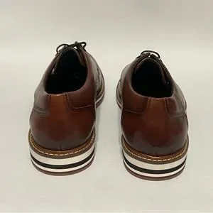 ZANZARA Dress Shoes LACE-UP DERBY Apollo Perforated BROWN Men’s Size 10 $265 ZANZARA Dress Shoes LACE-UP DERBY Apollo Perforated BROWN  main image 2